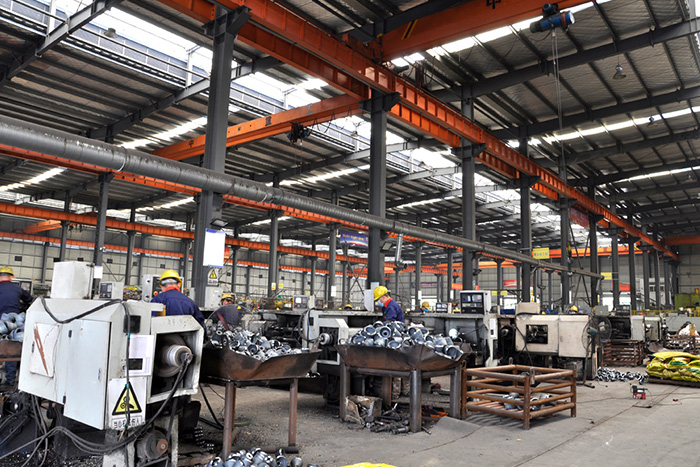 北海网架锥头车间