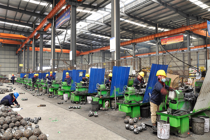 北海网架锥头车间