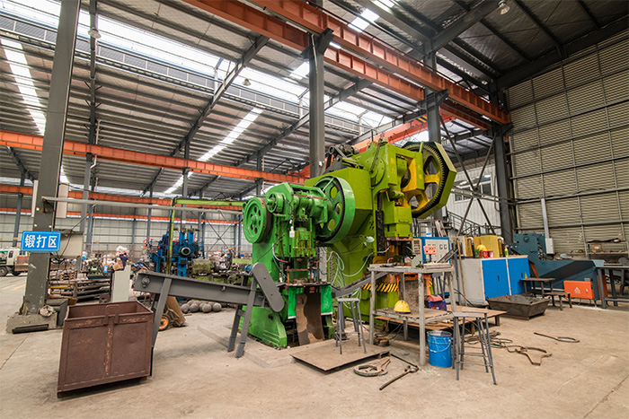 北海网架配件-锥头加工车间